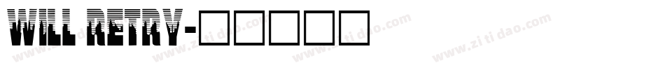 Will Retry字体转换